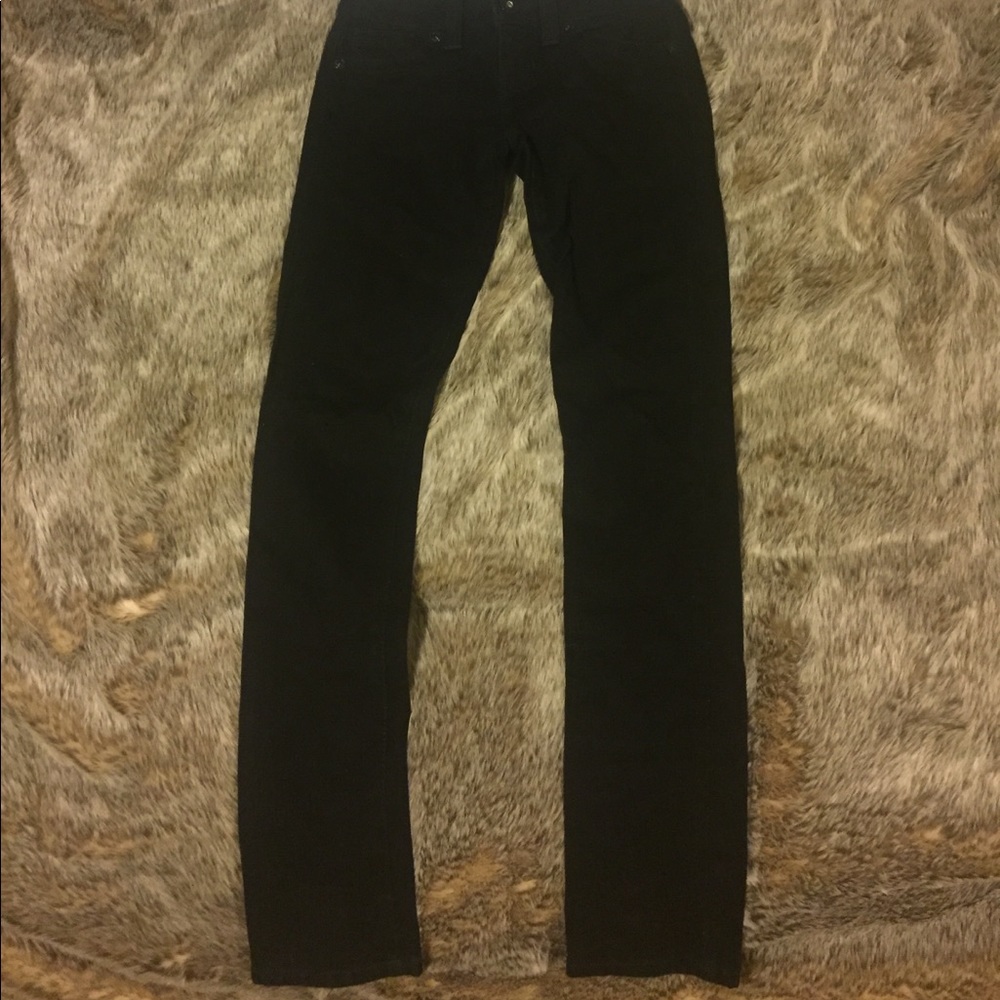 Guess Daredevil Skinny Black Jeans